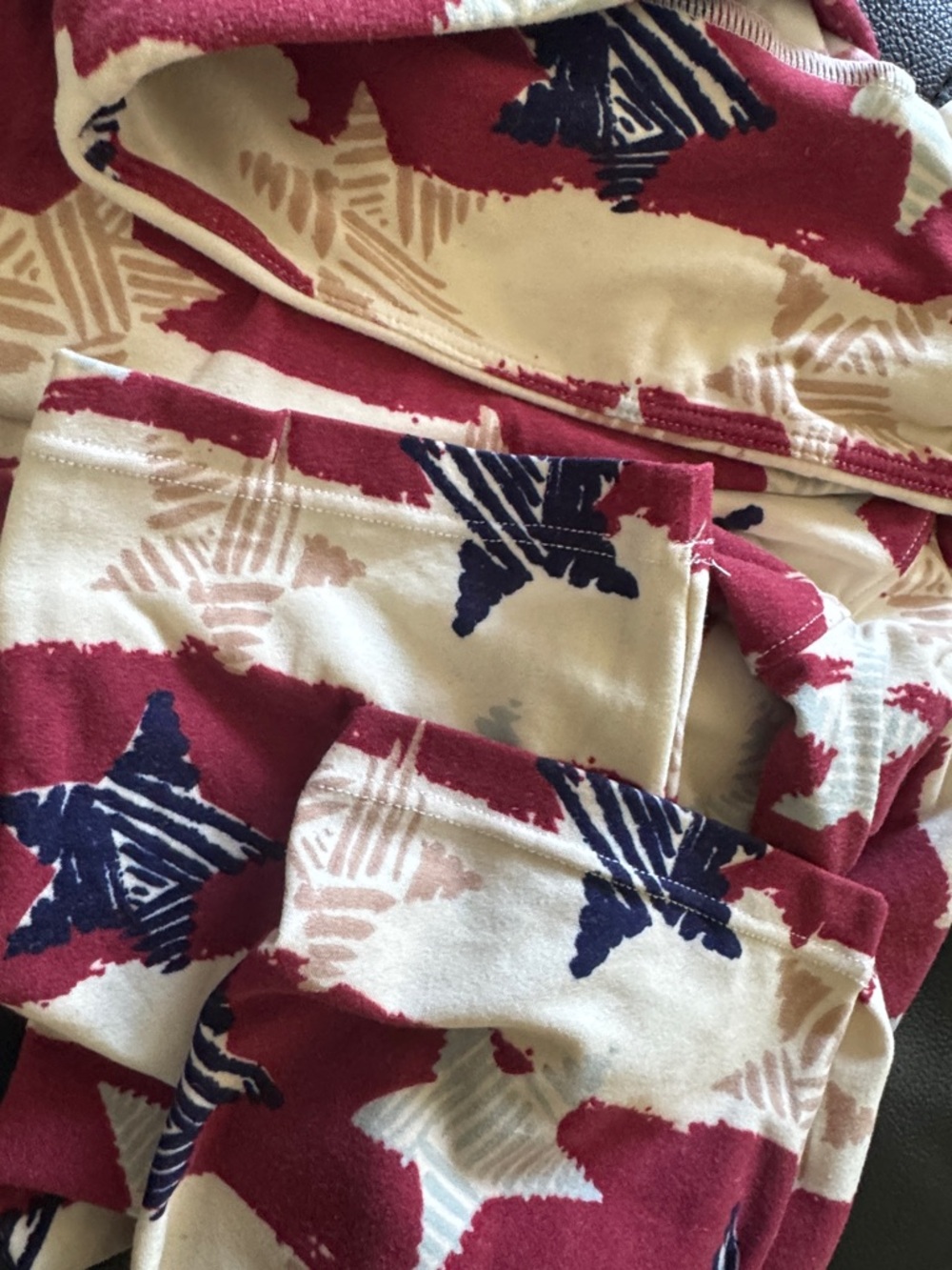 EUC LuLaRoe TC Tall & Curvy Womens Stars & Stripes Patriotic Leggings Buttery - Picture 5 of 9